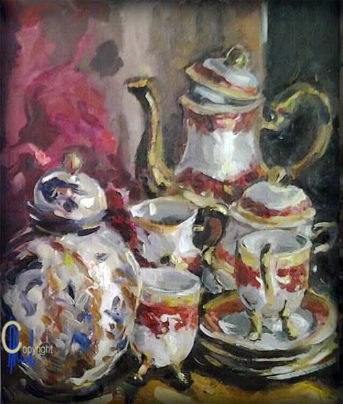 marokkaans servies Mieke van Zundert copyright